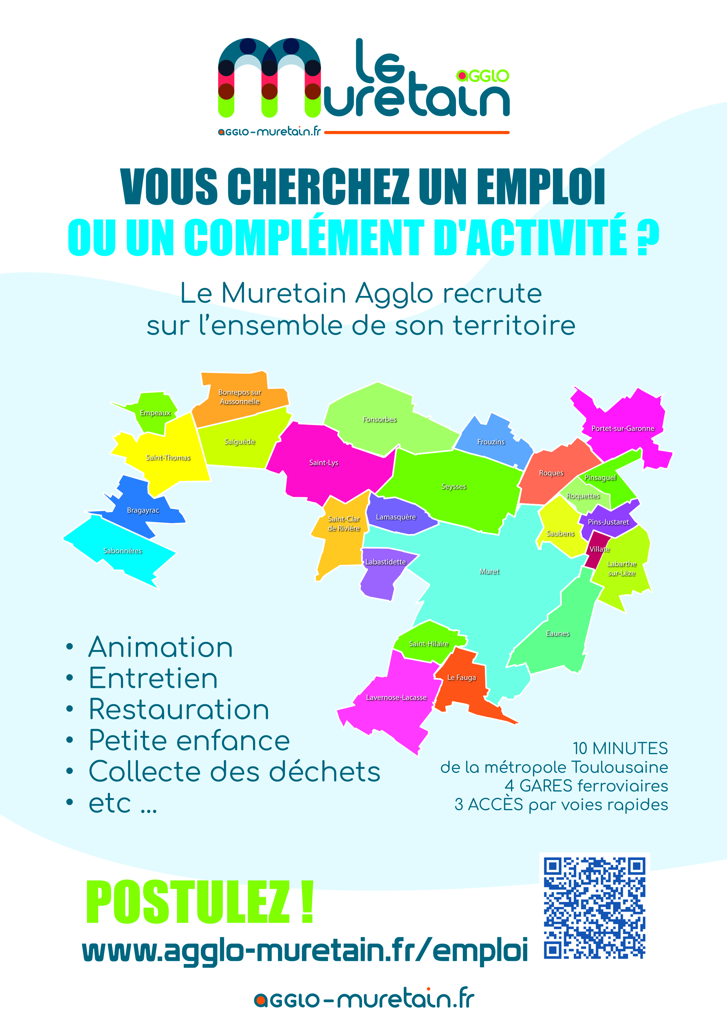 affiche emplois agglo