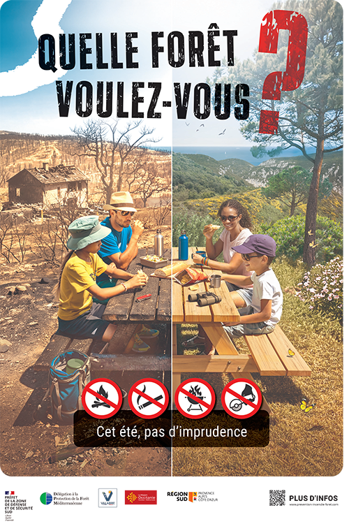 affiche campagne prevention incendie